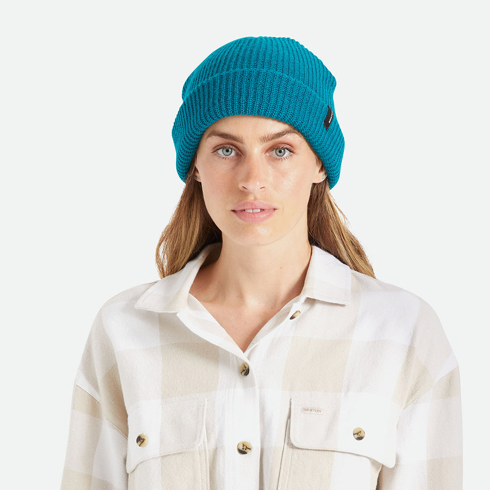 Bonnet à Revers Heist bleu océan BRIXTON
