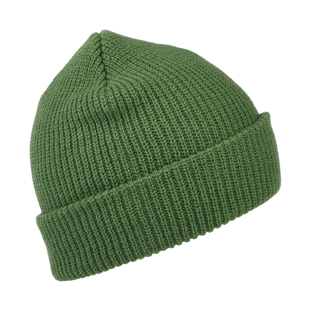 Bonnet à Revers Heist vert BRIXTON