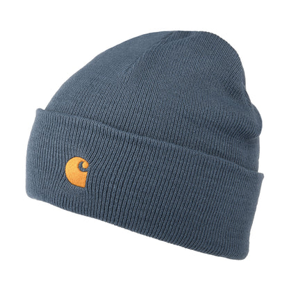 Bonnet à Revers Chase bleu fumé CARHARTT WIP