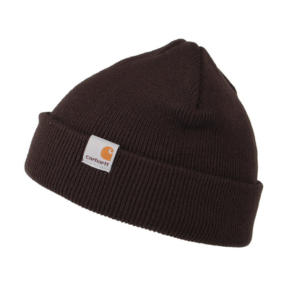 Bonnet Stratus Low marron foncé CARHARTT WIP