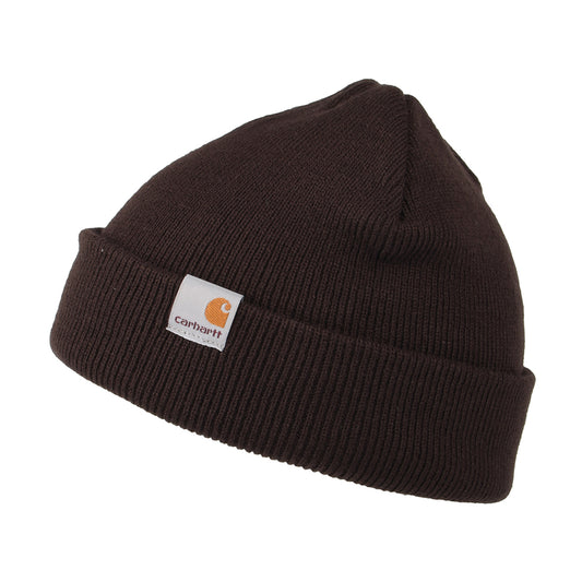 Bonnet Stratus Low marron foncé CARHARTT WIP