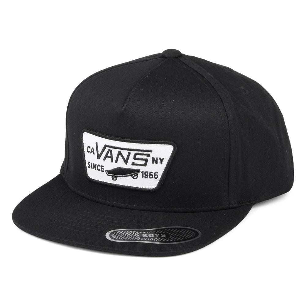 Casquette Snapback Enfant Full Patch noir VANS