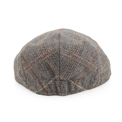 Casquette Plate Bébé en Tweed marron-gris JAXON & JAMES