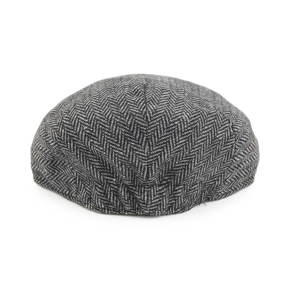 Casquette Plate Bébé à Chevrons gris JAXON & JAMES