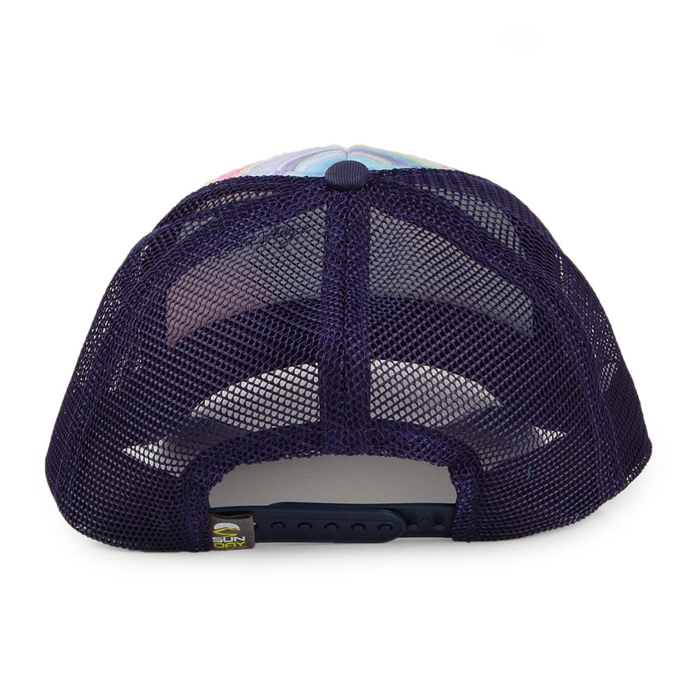 Casquette Trucker Enfant Artist Series Mountain Goat bleu marine SUNDAY AFTERNOONS