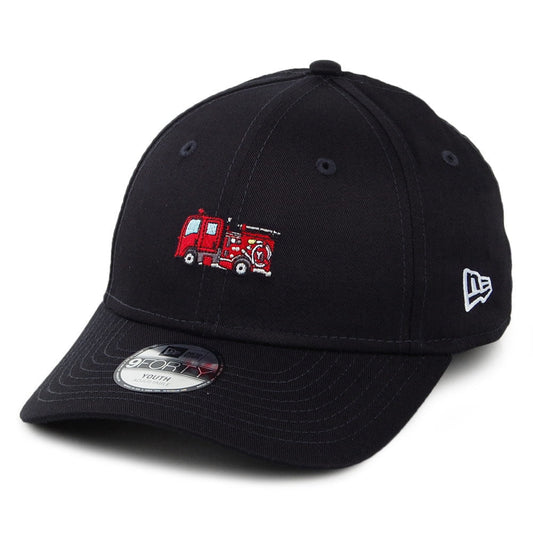 Casquette Enfant 9FORTY Transport Firetruck noir NEW ERA
