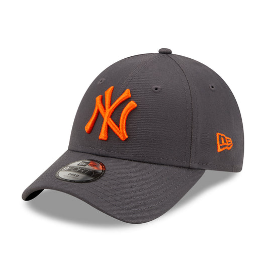Casquette Enfant 9FORTY MLB League Essential New York Yankees graphite-orange NEW ERA