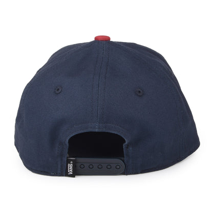 Casquette Snapback Enfant Skate Authentic bleu marine-vin VANS