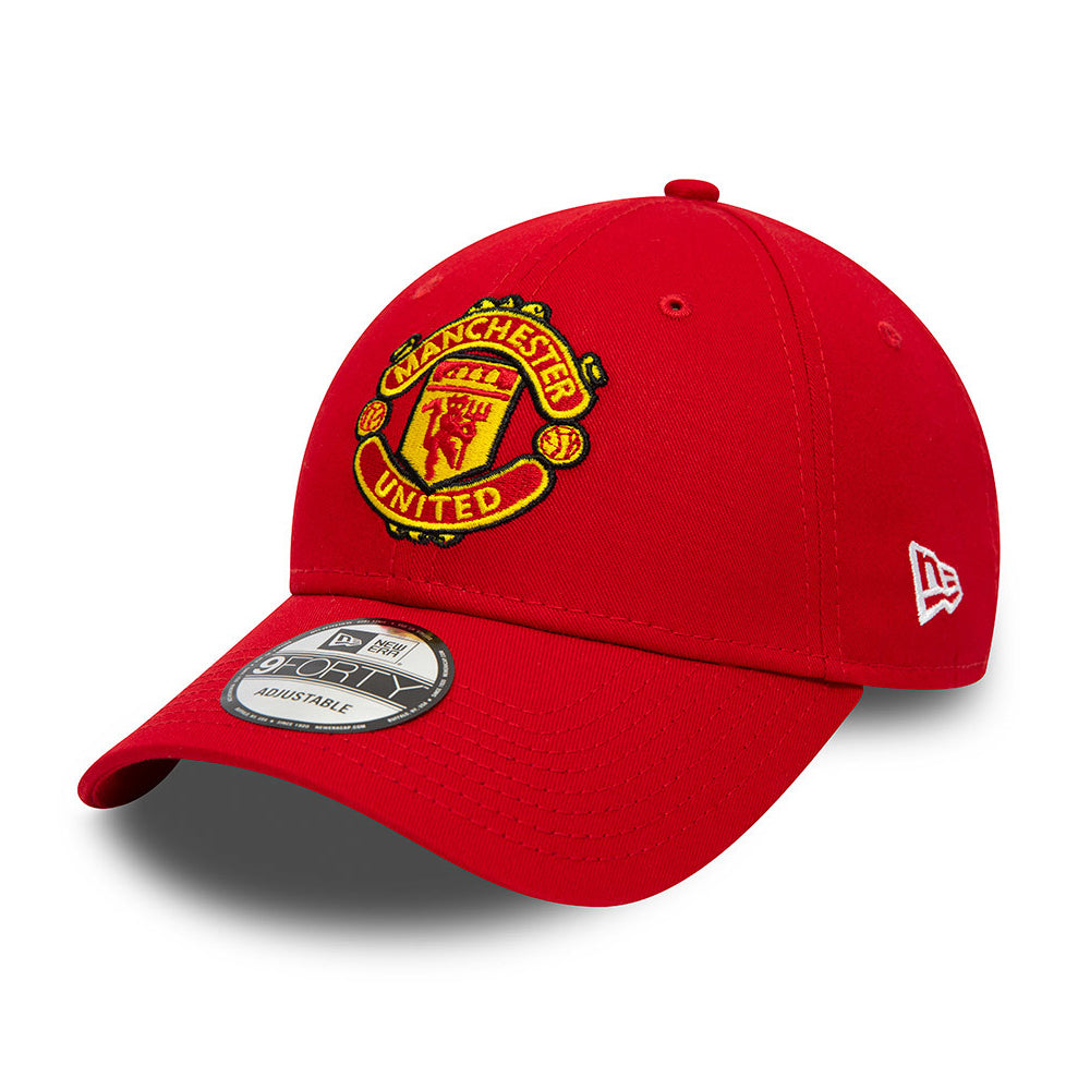 Casquette Enfant 9FORTY Core Manchester United FC écarlate NEW ERA