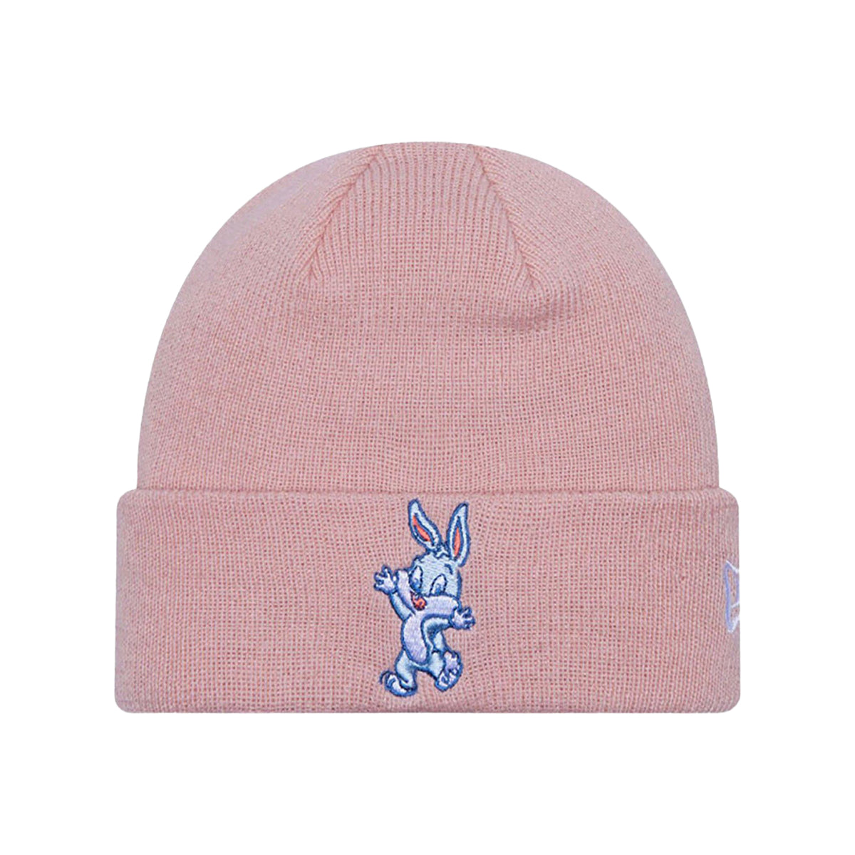 Bonnet Enfant à Revers Looney Tunes Knit Bugs Bunny rose NEW ERA