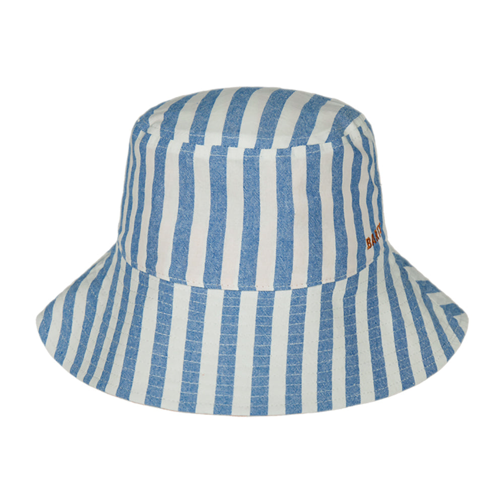 Chapeau Bob Enfant en Coton Mowana bleu-blanc BARTS