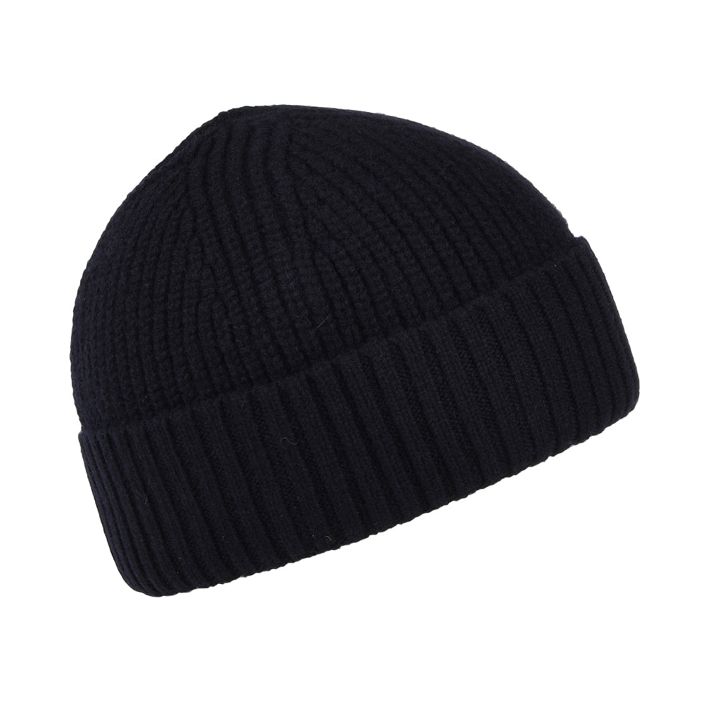 Bonnet Marin en Laine Miki Heritage bleu marine ARMOR LUX