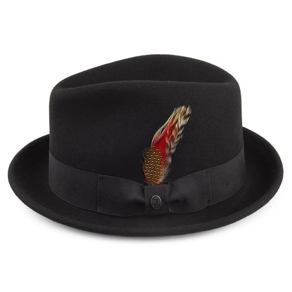 Chapeau Trilby Déformable Blues noir JAXON & JAMES - VENTE EN GROS