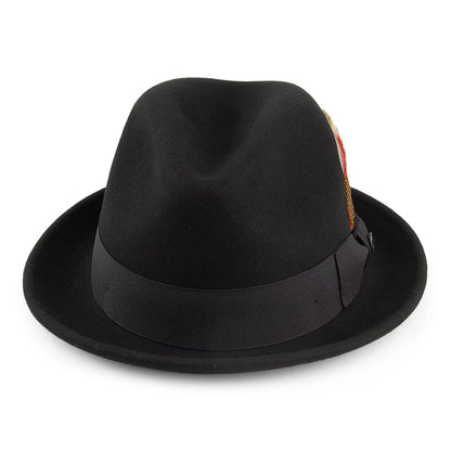 Chapeau Trilby Déformable Blues noir JAXON & JAMES - VENTE EN GROS