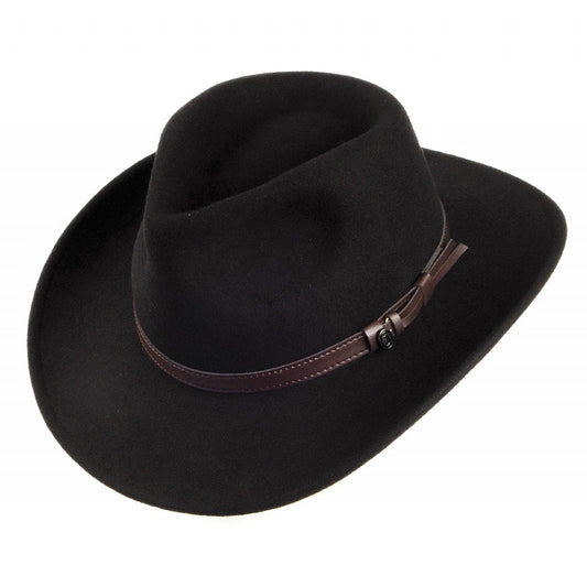 Chapeau Australien Déformable noir JAXON & JAMES - VENTE EN GROS