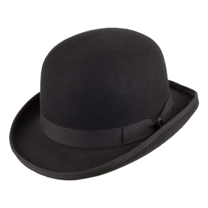 Chapeau Melon en Laine Feutrée noir JAXON & JAMES - VENTE EN GROS