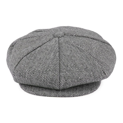 Casquette Gavroche à Chevrons La grosse Pomme gris JAXON & JAMES - VENTE EN GROS