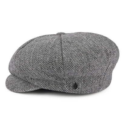Casquette Gavroche à Chevrons La grosse Pomme gris JAXON & JAMES - VENTE EN GROS