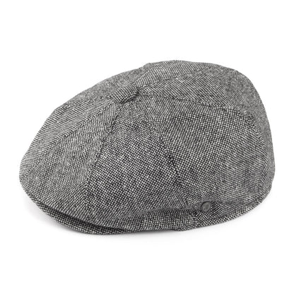 Casquette Gavroche Marl Tweed noir JAXON & JAMES - VENTE EN GROS