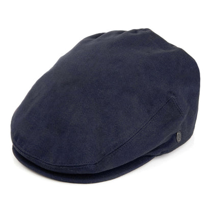 Casquette Plate en Coton bleu marine JAXON & JAMES - VENTE EN GROS