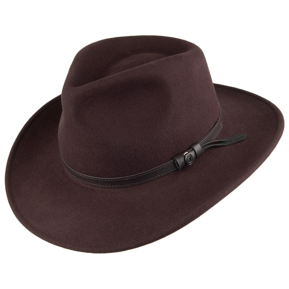 Chapeau Australien Déformable marron JAXON & JAMES - VENTE EN GROS