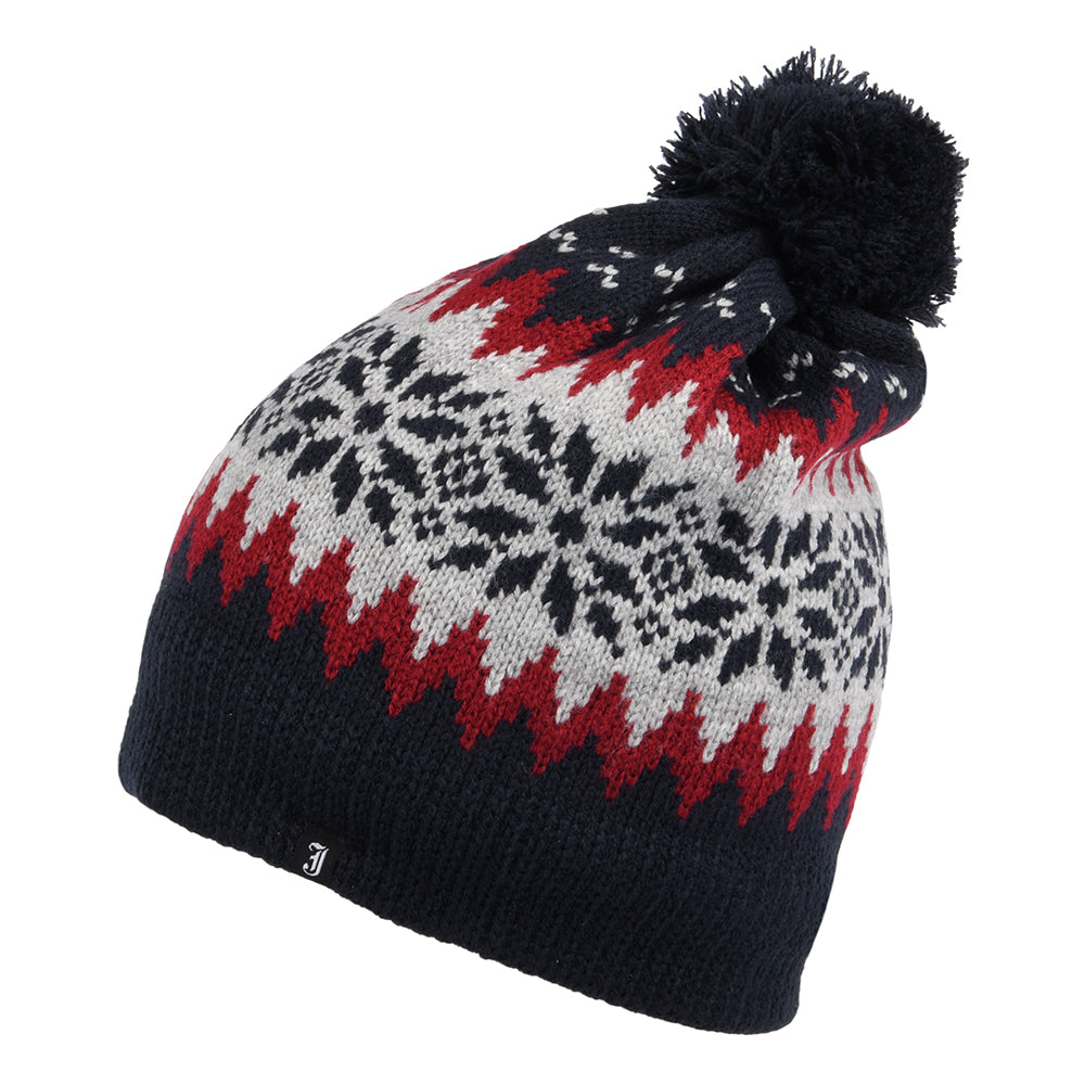 Bonnet à Pompon Hiver Aspen bleu marine JAXON & JAMES - VENTE EN GROS