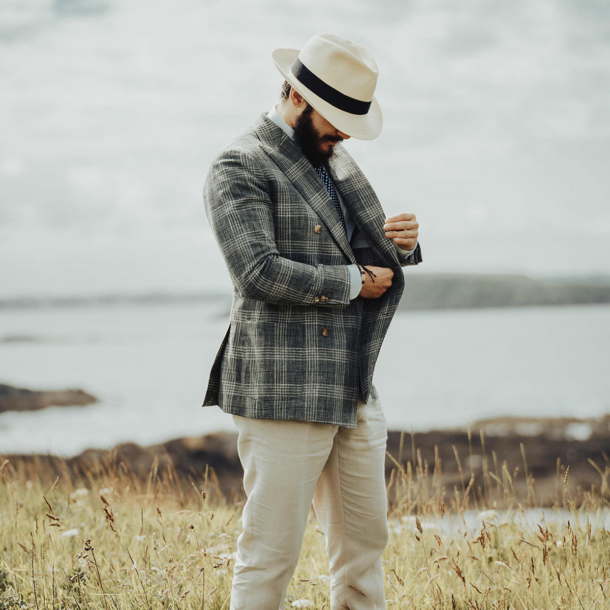 Chapeau Fedora Summer C-Crown naturel JAXON & JAMES - VENTE EN GROS