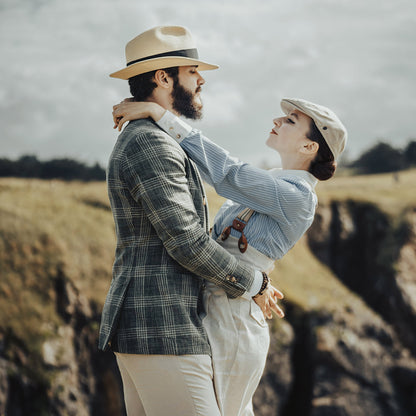 Chapeau Fedora Summer C-Crown naturel JAXON & JAMES - VENTE EN GROS