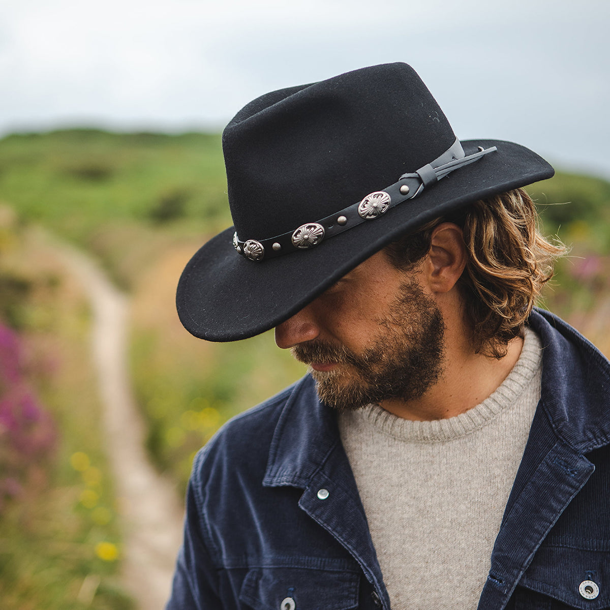Chapeau de Cowboy Tombstone noir JAXON & JAMES - VENTE EN GROS