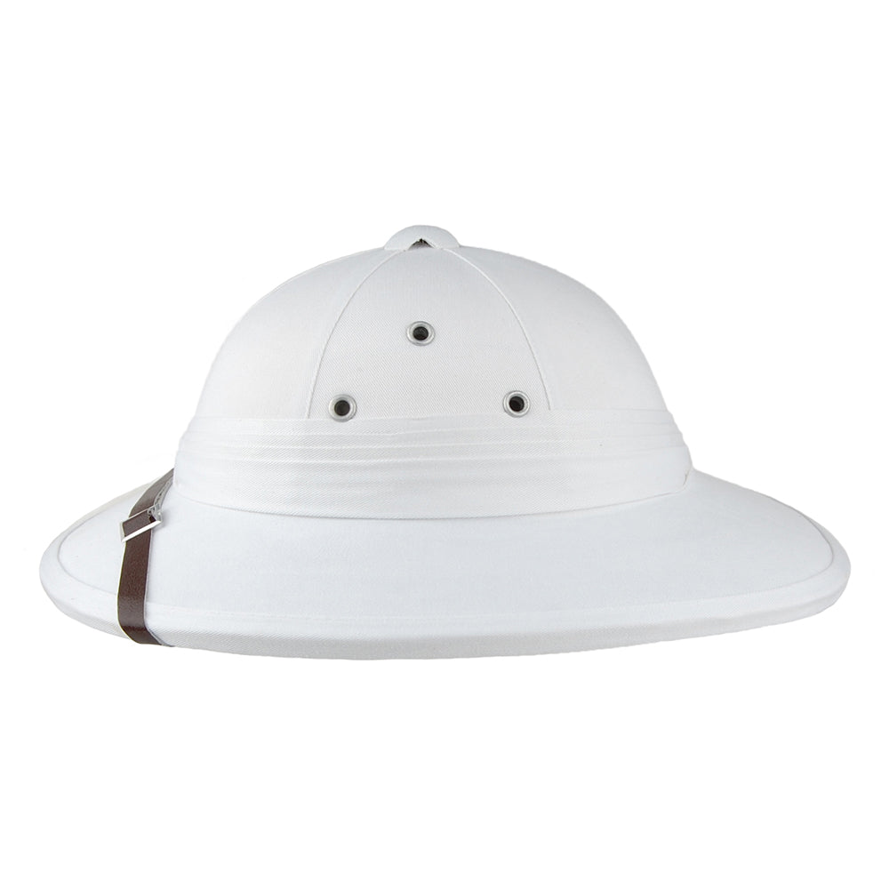 Casque Colonial Français blanc - VENTE EN GROS