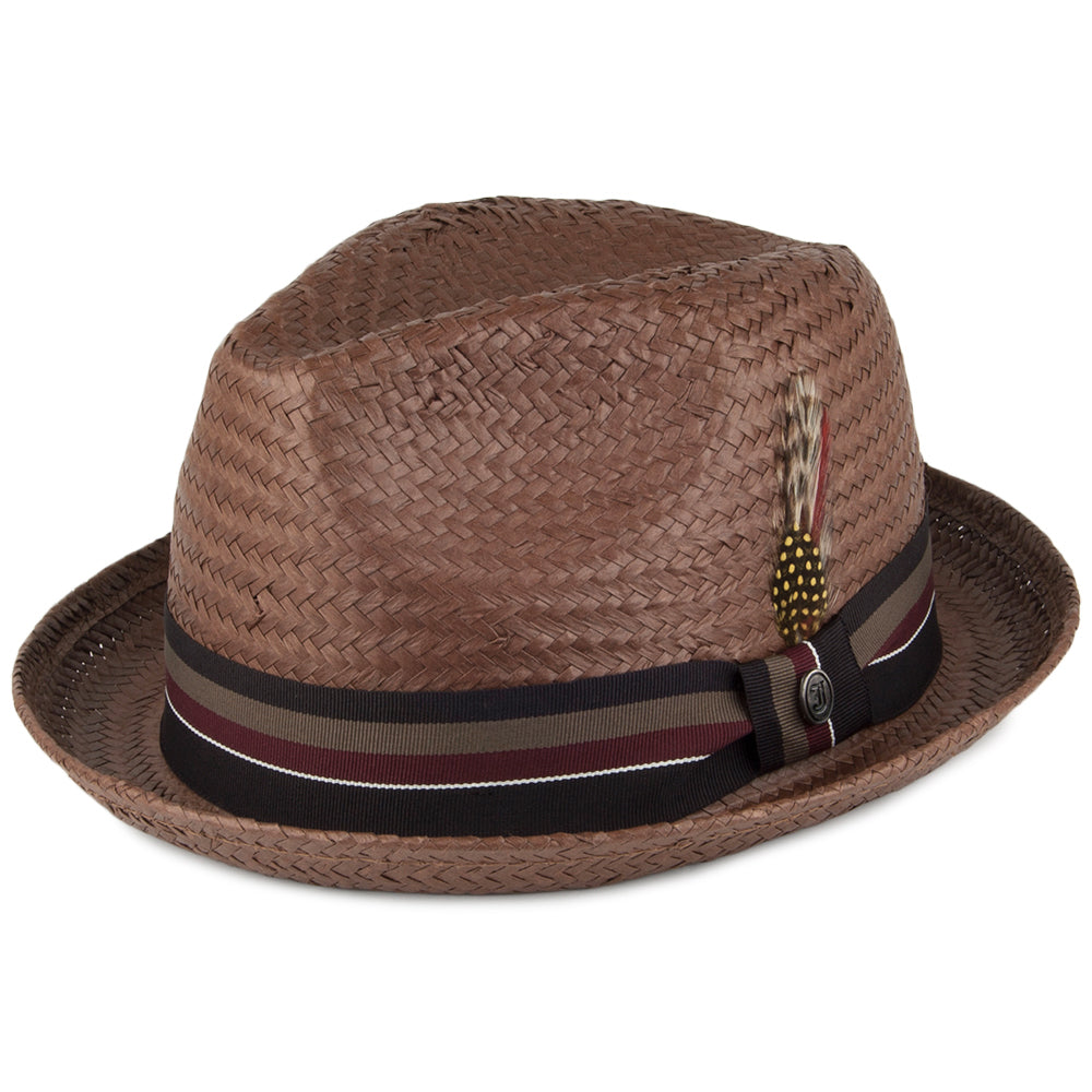 Chapeau Trilby Tribeca en Paille JAXON & JAMES - VENTE EN GROS