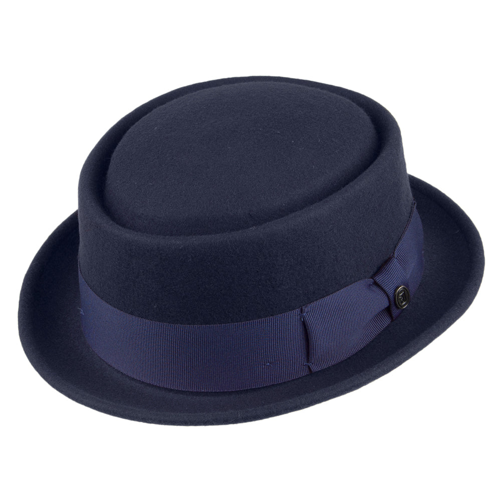Chapeau Pork Pie Déformable bleu marine JAXON & JAMES - VENTE EN GROS