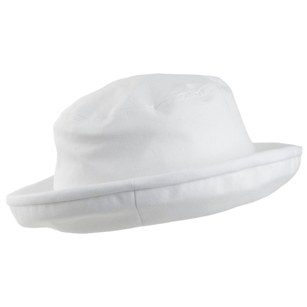 Chapeau Bob Pliable Arbres blanc SUR LA TETE - VENTE EN GROS