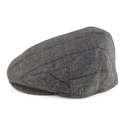 Casquette Plate Toulouse gris JAXON & JAMES - VENTE EN GROS