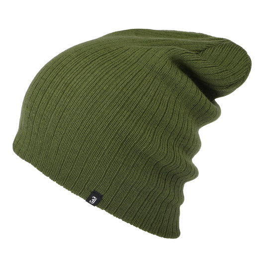 Bonnet Côtelé Long olive JAXON & JAMES - VENTE EN GROS