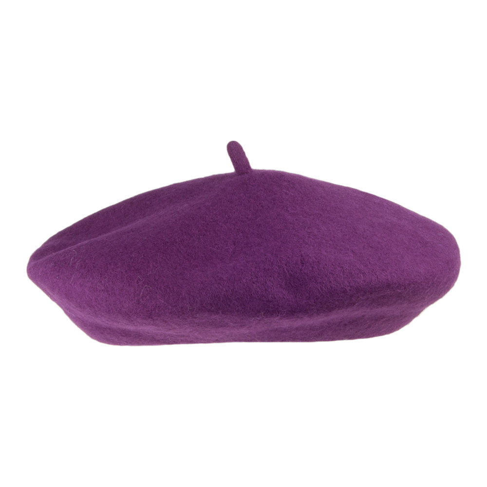 Béret en Laine violet JAXON & JAMES - VENTE EN GROS