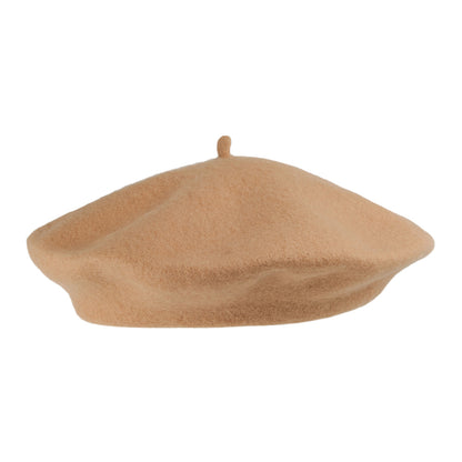 Béret en Laine camel JAXON & JAMES - VENTE EN GROS